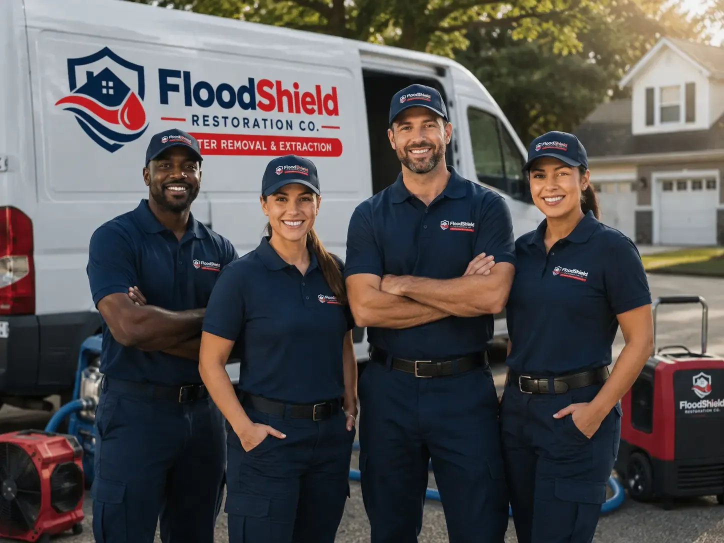 Flood Damage Restoration company in Somerville, OH